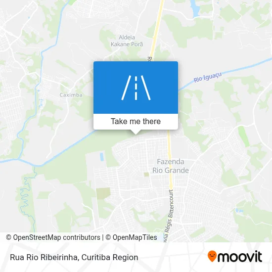 Rua Rio Ribeirinha map