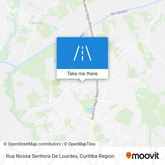 Rua Nossa Senhora De Lourdes map