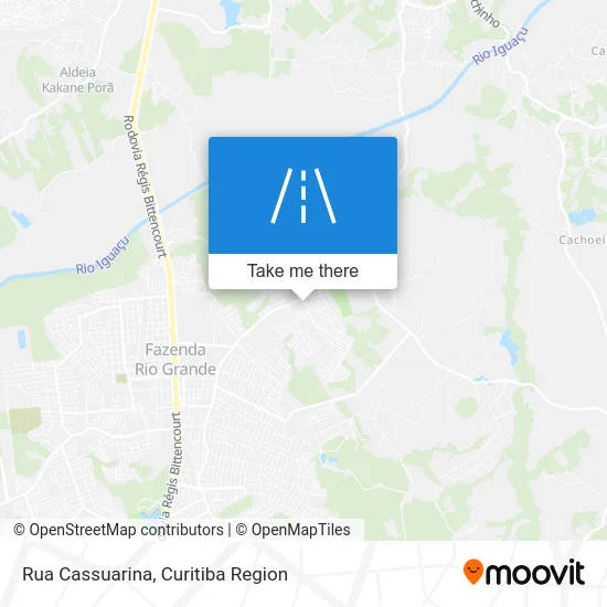 Rua Cassuarina map