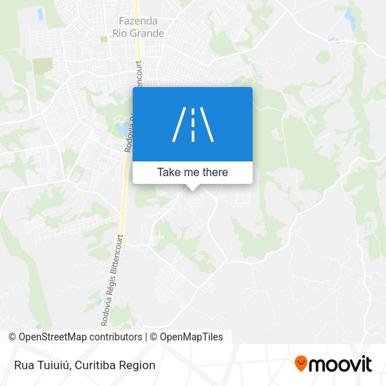 Rua Tuiuiú map