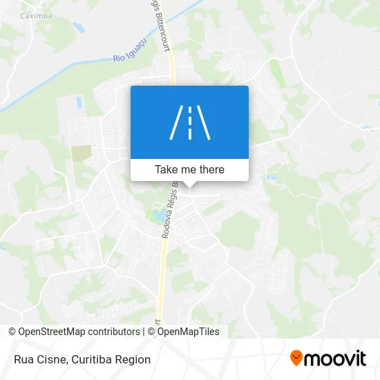 Rua Cisne map