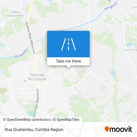 Rua Guatambu map