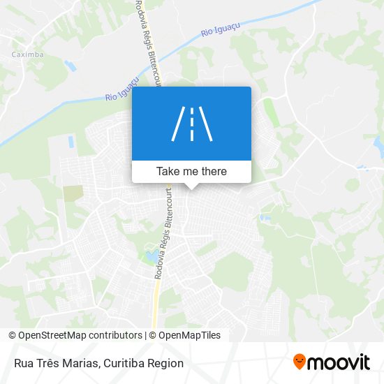 Rua Três Marias map