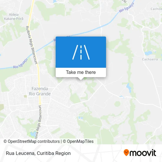 Rua Leucena map