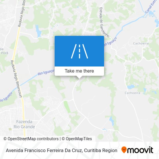 Avenida Francisco Ferreira Da Cruz map