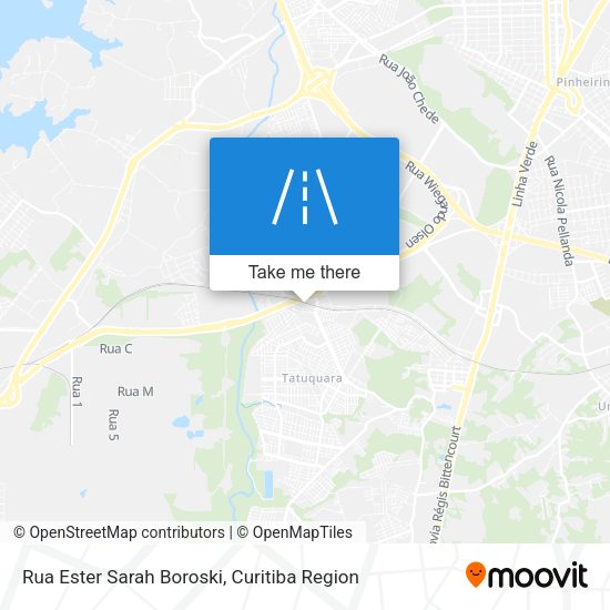 Rua Ester Sarah Boroski map