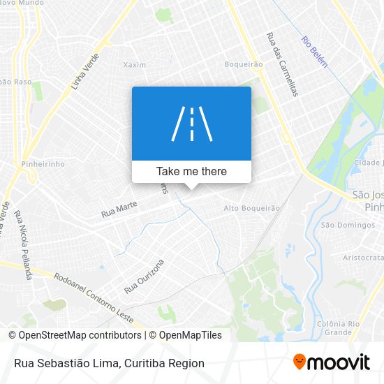 Rua Sebastião Lima map