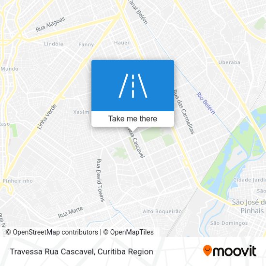 Travessa Rua Cascavel map