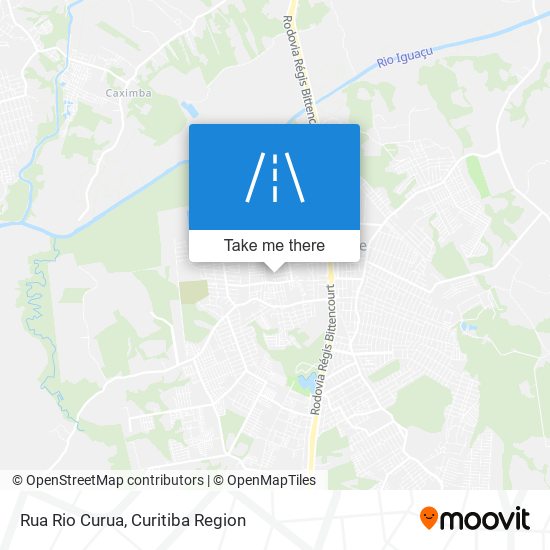 Rua Rio Curua map