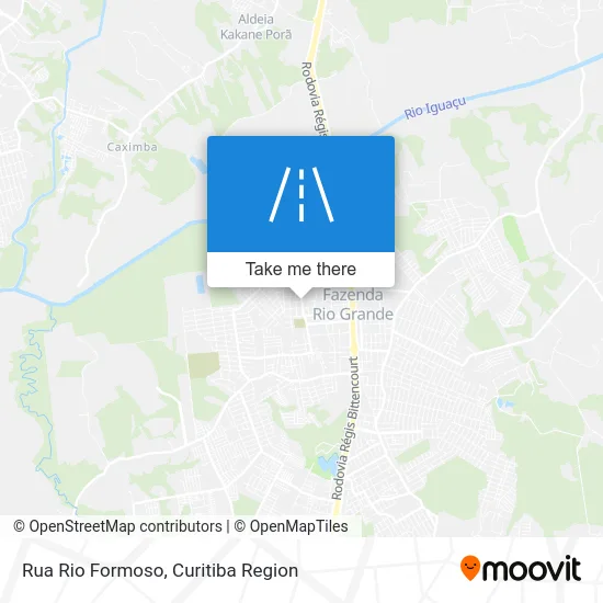 Rua Rio Formoso map