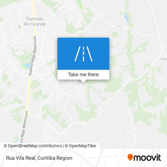 Rua Vila Real map