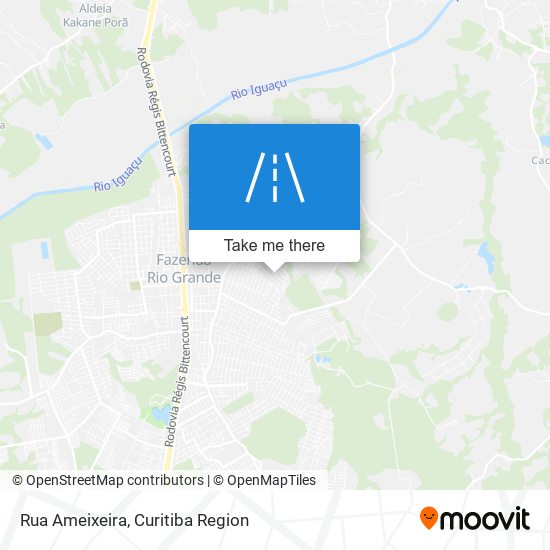 Rua Ameixeira map