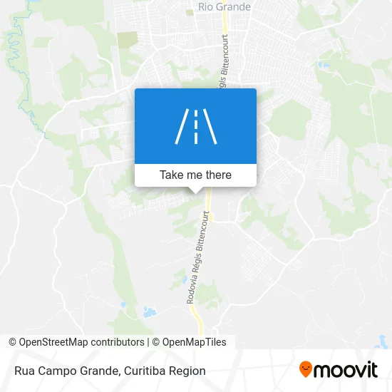 Rua Campo Grande map