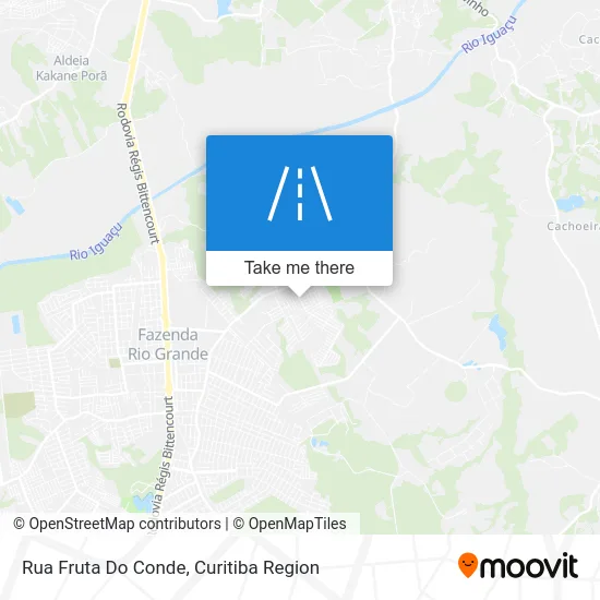 Rua Fruta Do Conde map