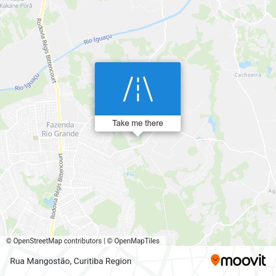 Rua Mangostão map