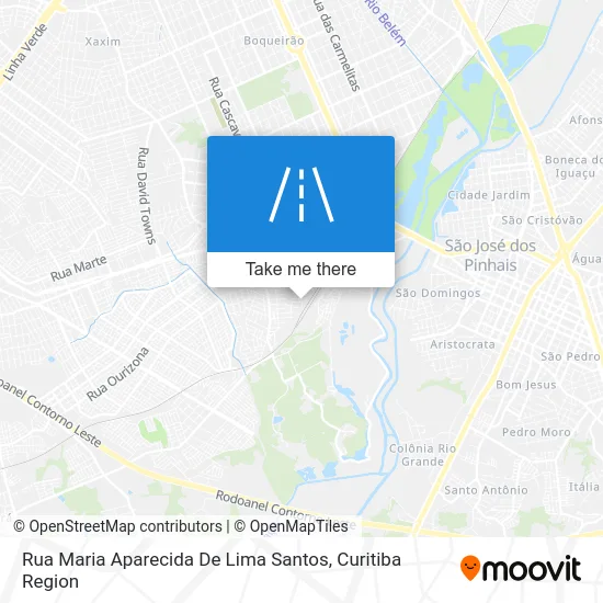 Rua Maria Aparecida De Lima Santos map