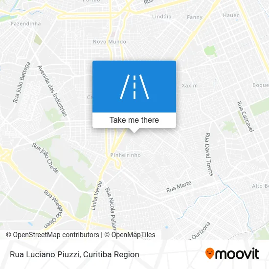 Rua Luciano Piuzzi map