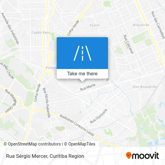 Rua Sérgio Mercer map
