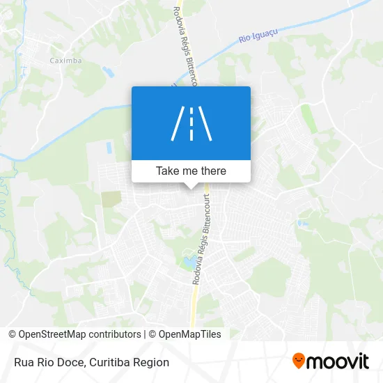 Rua Rio Doce map