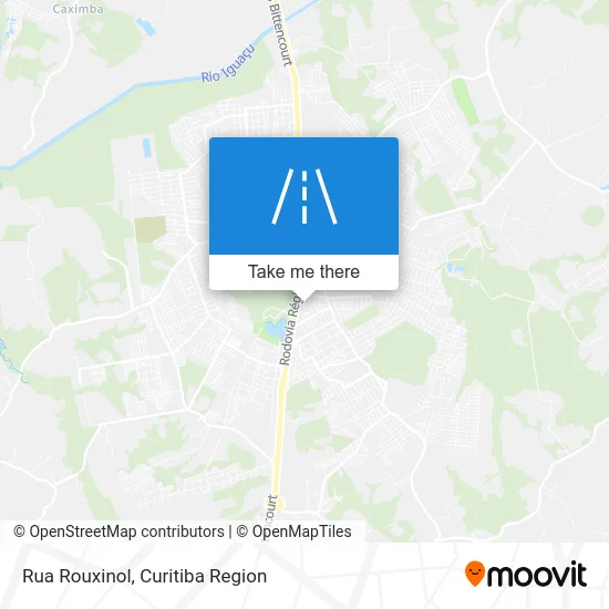 Rua Rouxinol map