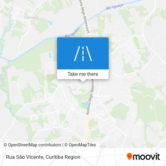 Rua São Vicente map