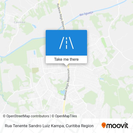 Rua Tenente Sandro Luiz Kampa map