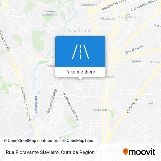 Rua Fioravante Slavieiro map