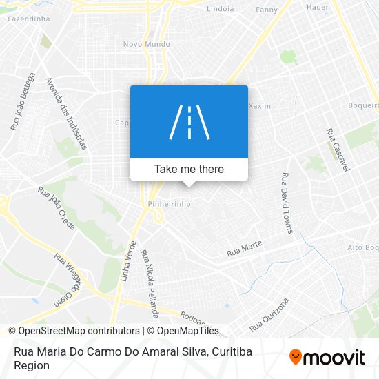 Rua Maria Do Carmo Do Amaral Silva map