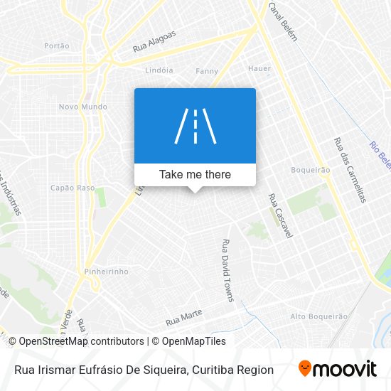Rua Irismar Eufrásio De Siqueira map