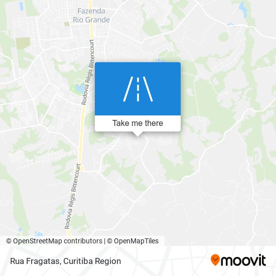 Rua Fragatas map