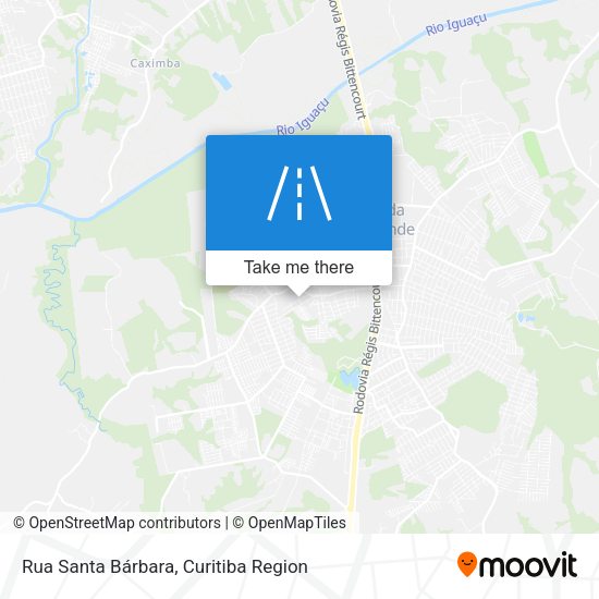 Rua Santa Bárbara map