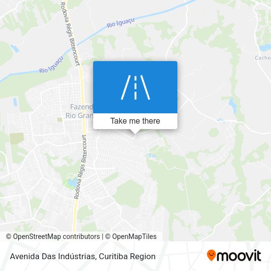 Avenida Das Indústrias map