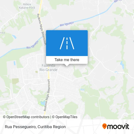 Rua Pessegueiro map