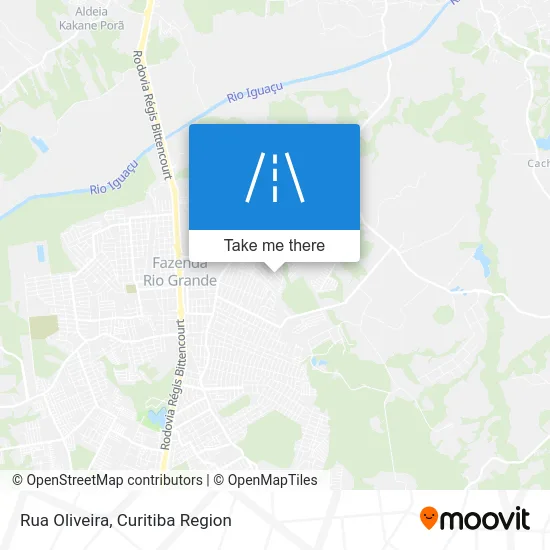 Rua Oliveira map