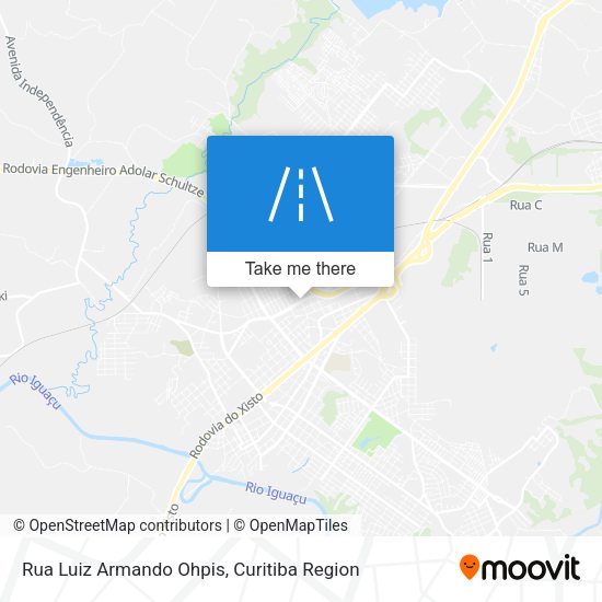 Rua Luiz Armando Ohpis map
