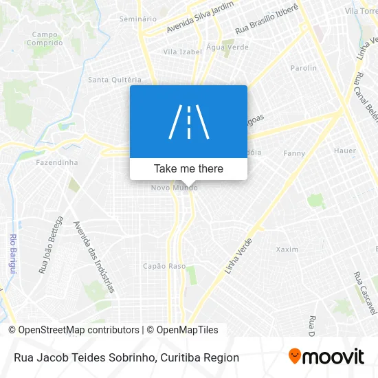 Rua Jacob Teides Sobrinho map