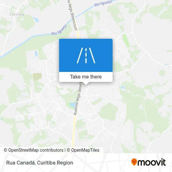 Rua Canadá map