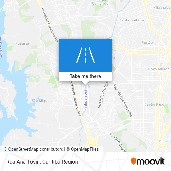 Rua Ana Tosin map