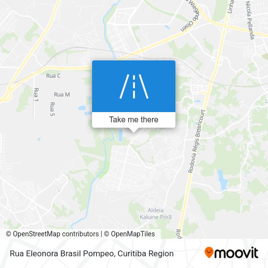 Rua Eleonora Brasil Pompeo map