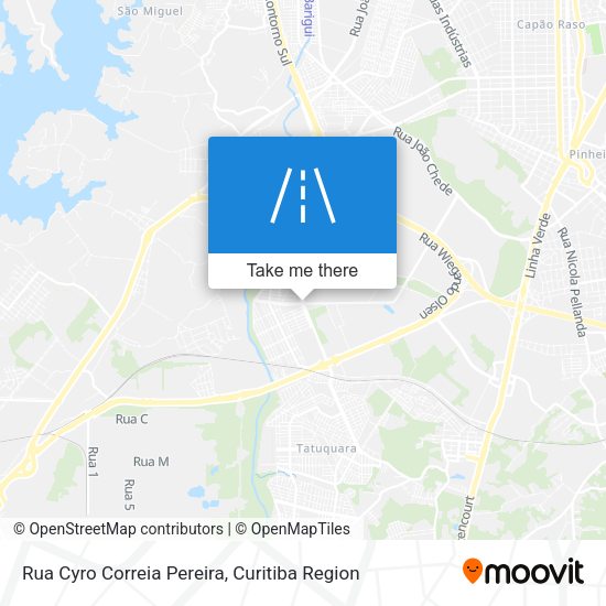 Rua Cyro Correia Pereira map