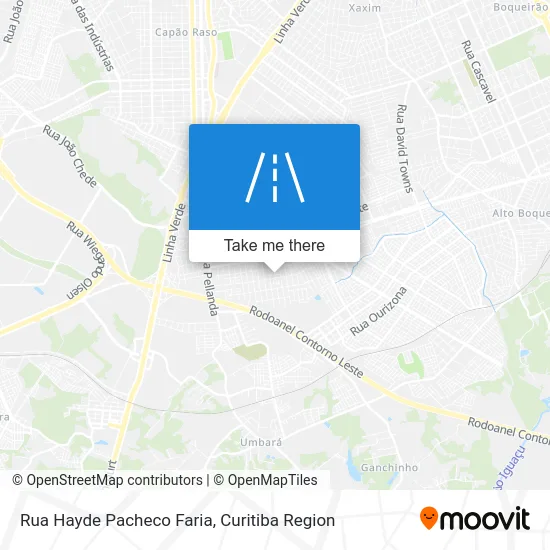 Rua Hayde Pacheco Faria map