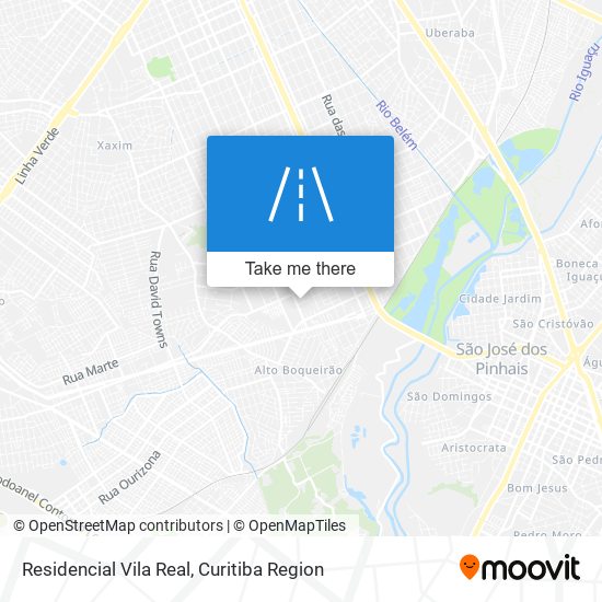 Residencial Vila Real map