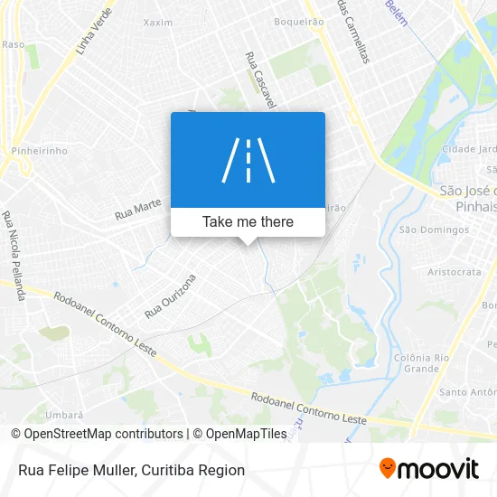 Rua Felipe Muller map