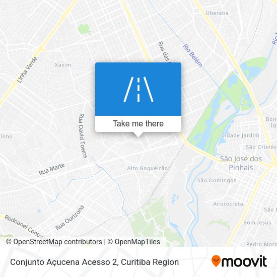 Conjunto Açucena Acesso 2 map