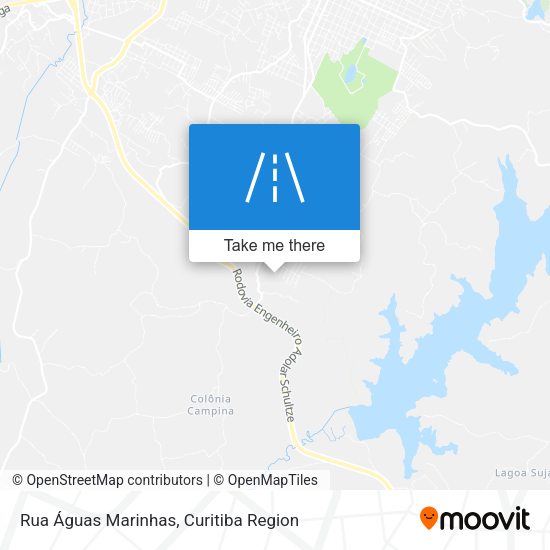 Rua Águas Marinhas map