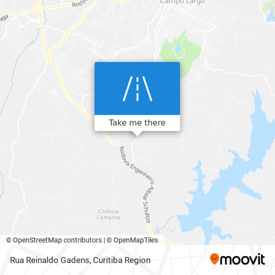 Rua Reinaldo Gadens map