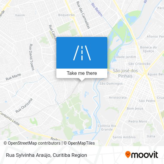 Rua Sylvinha Araújo map