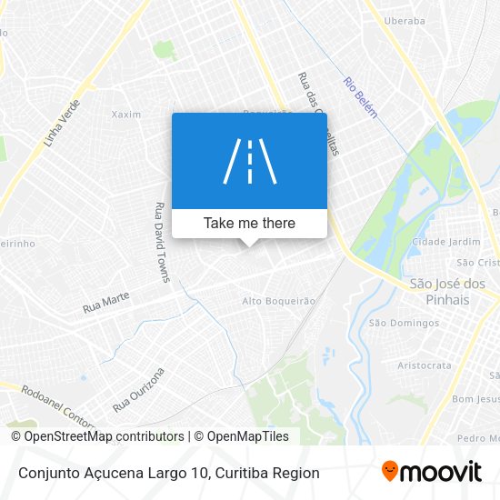 Conjunto Açucena Largo 10 map