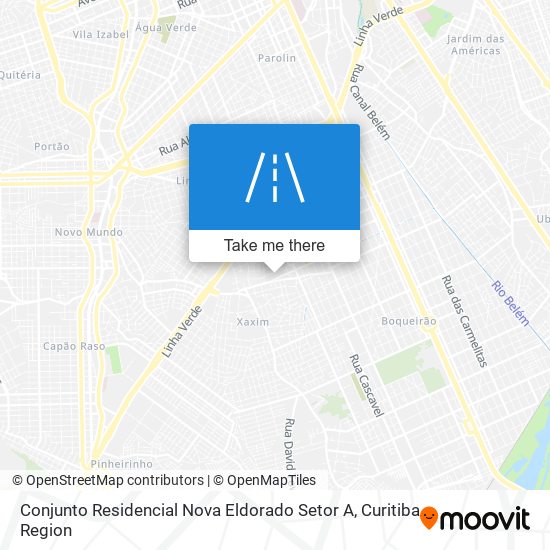 Conjunto Residencial Nova Eldorado Setor A map