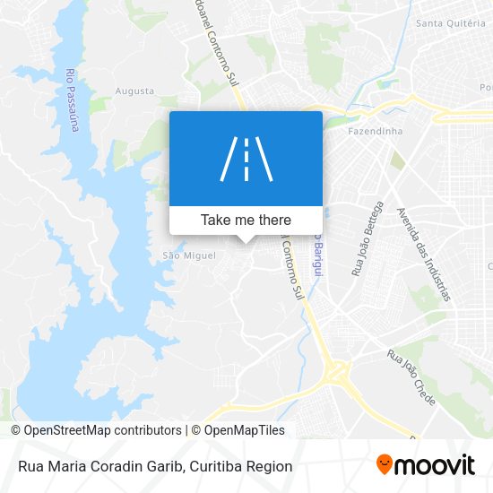 Rua Maria Coradin Garib map